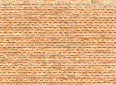 Dollhouse Miniature Wallpaper: Georgian Roof Tiles